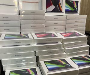 Wholesale MacBook Liquidation Pallet bulk deals in Indiana warehouse