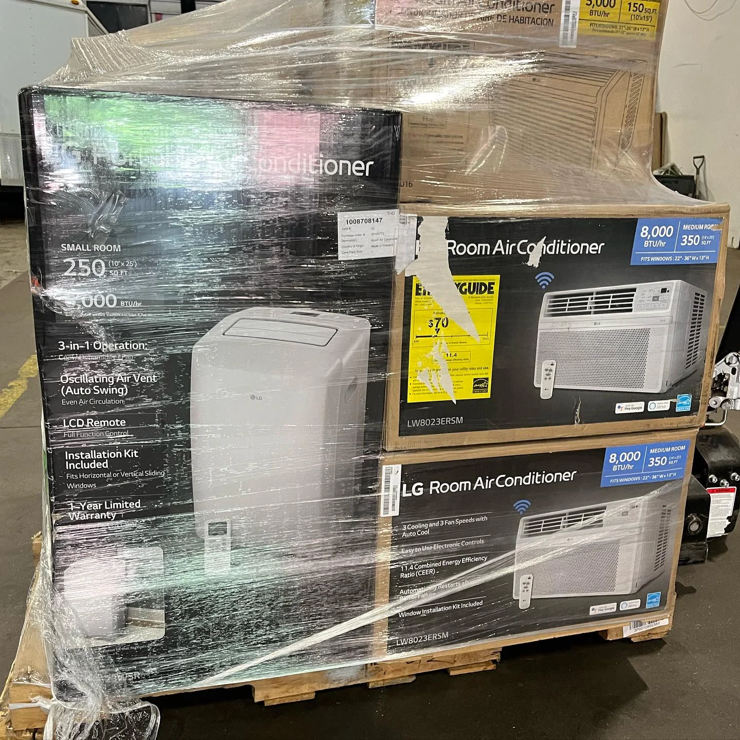 Wholesale AC pallets