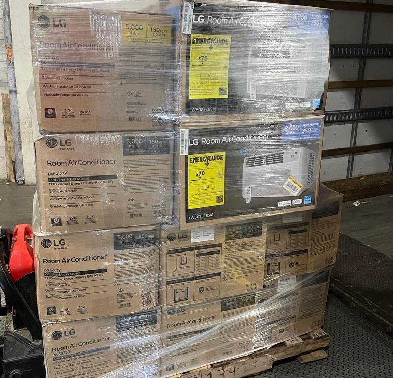 Buy Wholesale Air Conditioner Liquidation Pallets near me