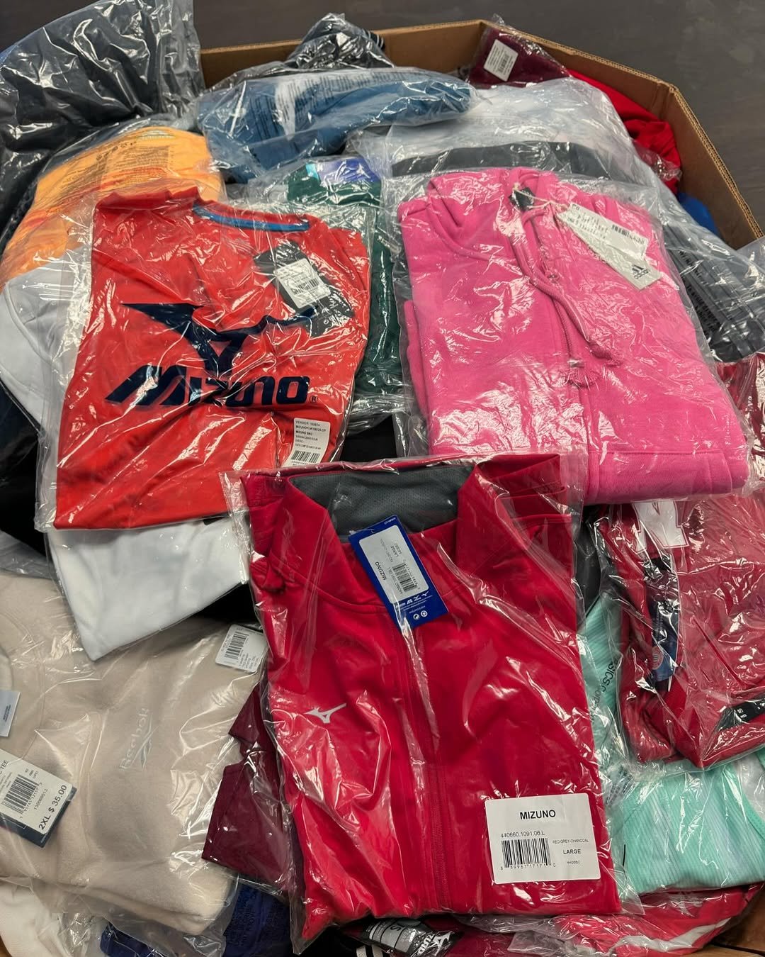 Buy Wholesale Activewear Liquidation Pallets near me | Bulk Apparel Deals