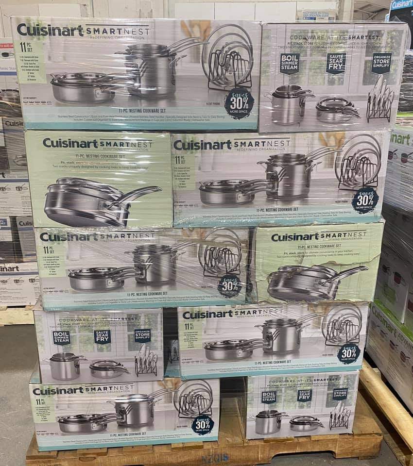 Buy Wholesale cookware set Liquidation pallets - Bulk kitchen cookware liquidation - Discount pots and pans wholesale