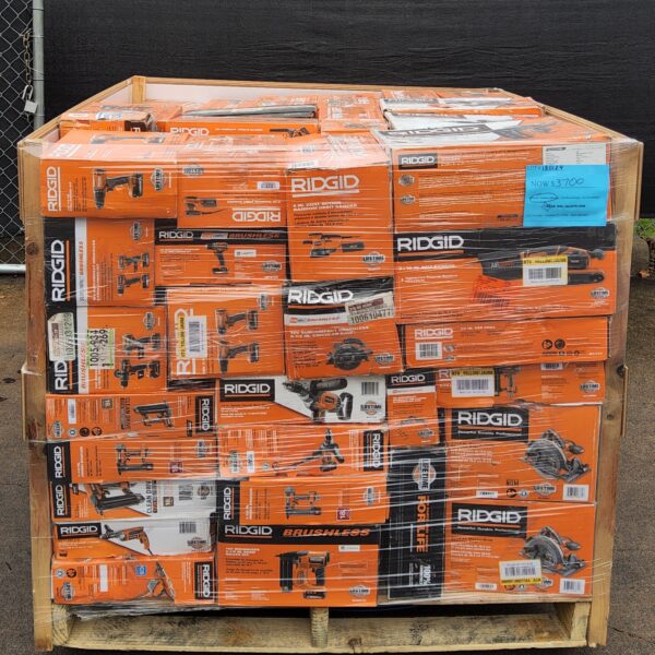 Buy Wholesale Ridgid Tools Liquidation Pallets near me