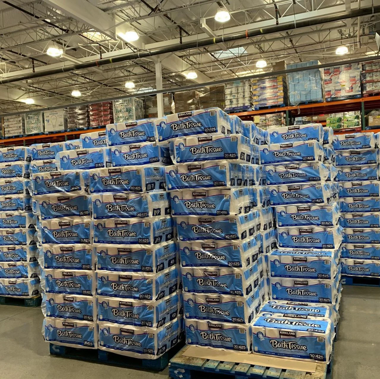 Buy Wholesale Costco Toilet Paper Liquidation Pallets Near Me